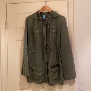 Barney’s Forest Green Utility Jacket